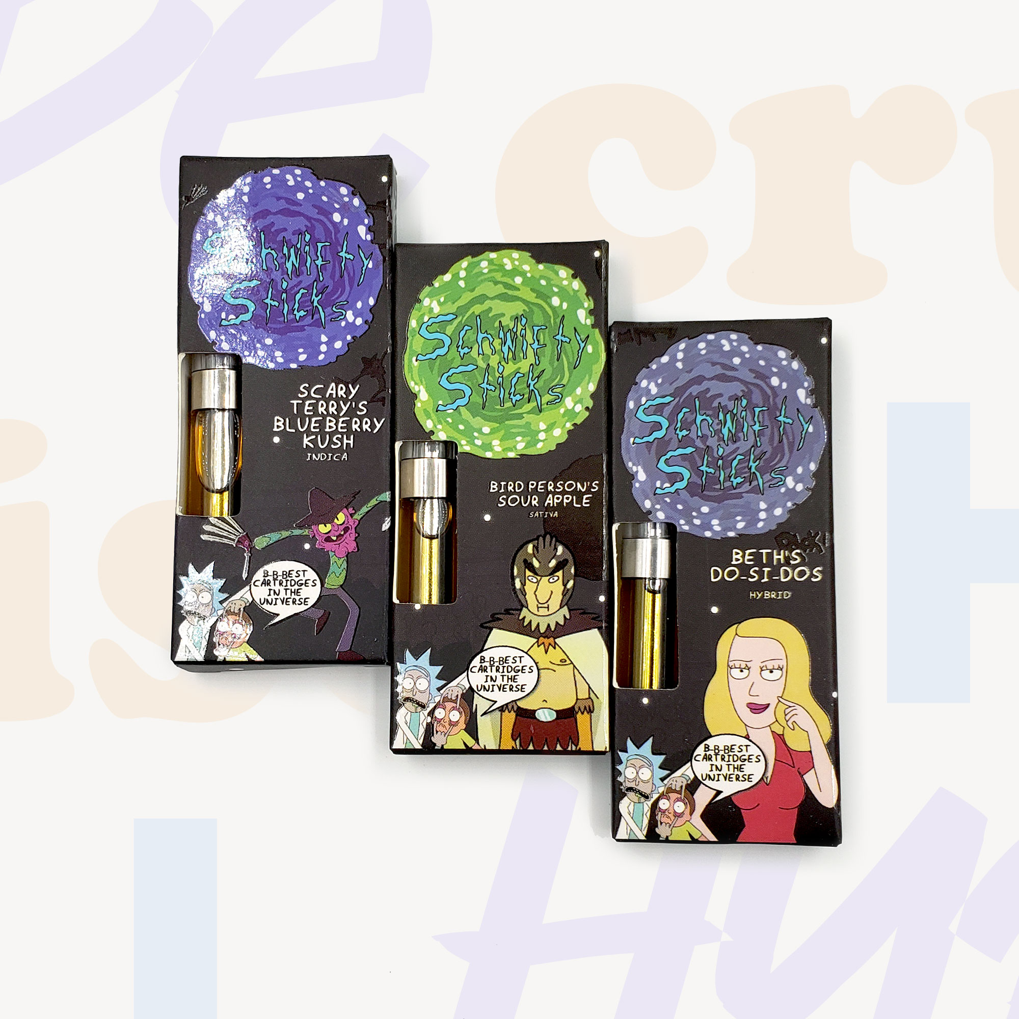 Schwifty Sticks FULL GRAM Cartridges
