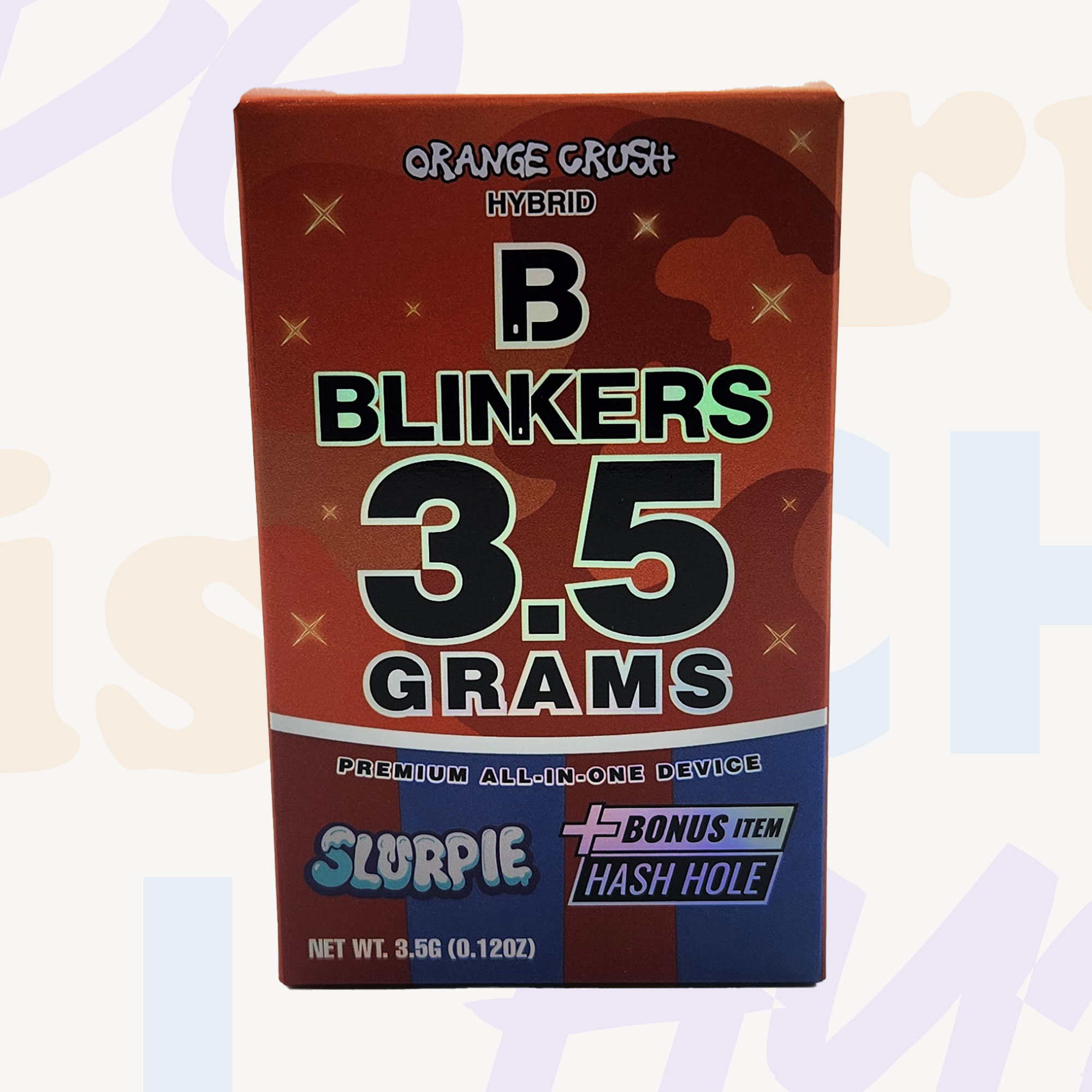 Blinkers 3.5g Disposable + Hash Hole