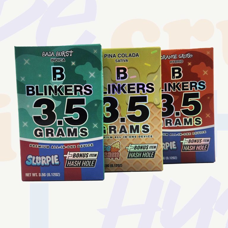 (3 Pack) Blinkers 3.5g Disposable