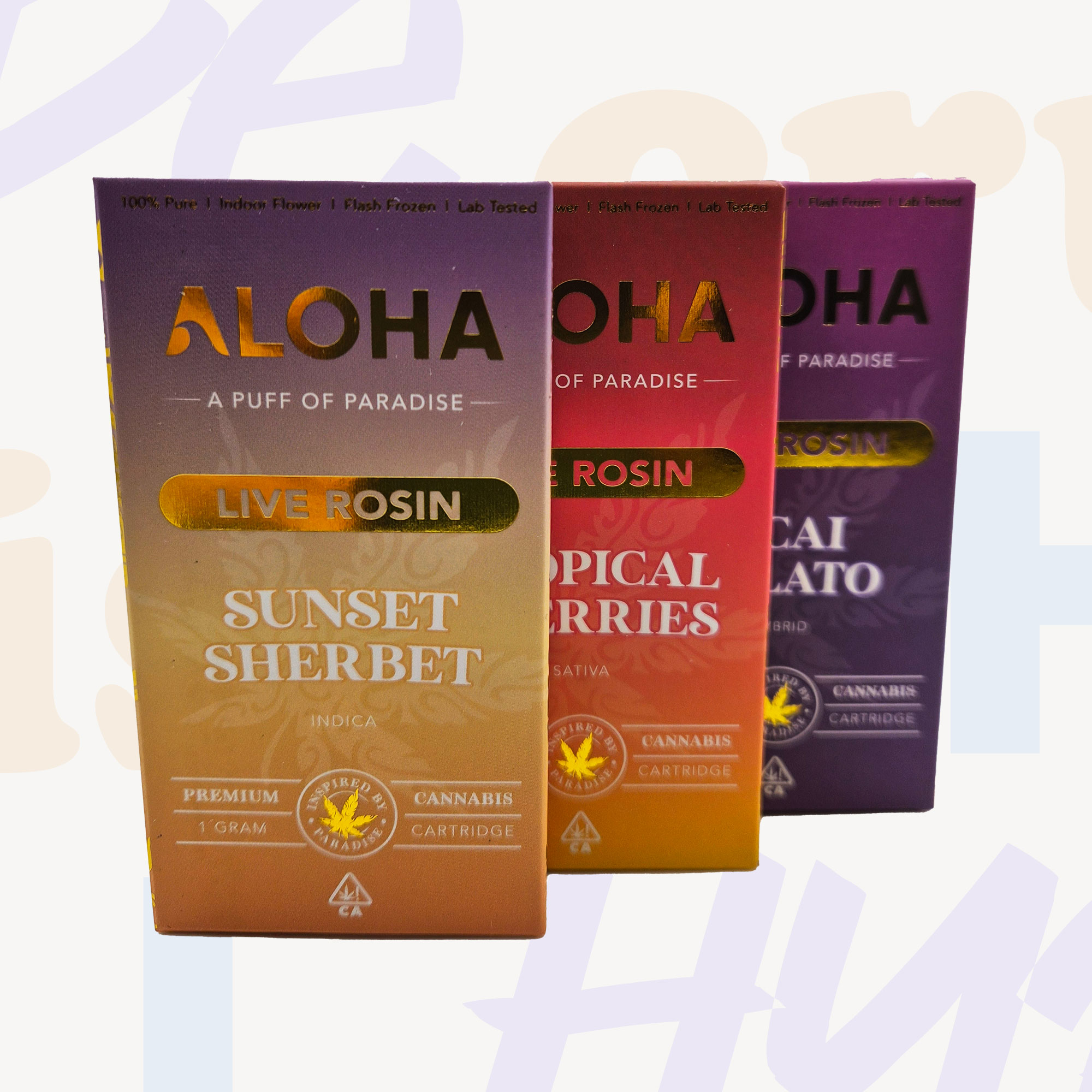 Aloha Live Rosin 1g Cartridge